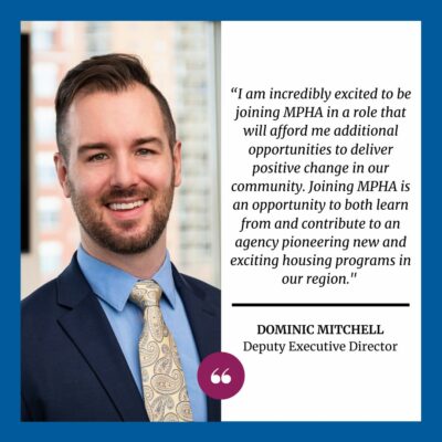 Dominic Long MPHA Announces Dominic Mitchell, Long-Time St. Paul Housing Leader, as ...